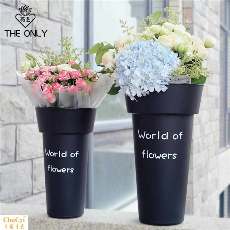 Flower barrel flower high-grade circular Florist Plastic Dedicated originality decorate Fountains flower arrangement household Flower barrelin the Home accessories , Vase/Flower/Artificial flowers/Imitation jewelry , Flower/Vase , Flower barrels category - from Buy2taobao.com to provide professional Taobao agent buy service