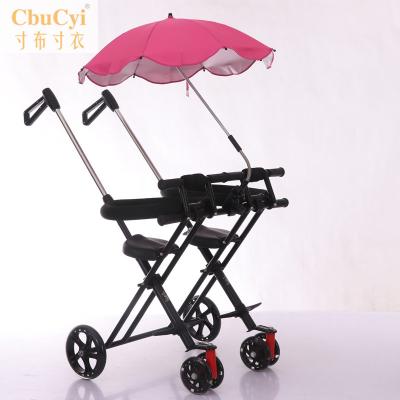 children Tricycle Twin baby light fold Child The four round Double garden cart Artifact Baby carriagein the Toy/Childs/Puzzle/Building block/Model , Childs/Children skating , Pedicab category - from Buy2taobao.com to provide professional Taobao agent buy service