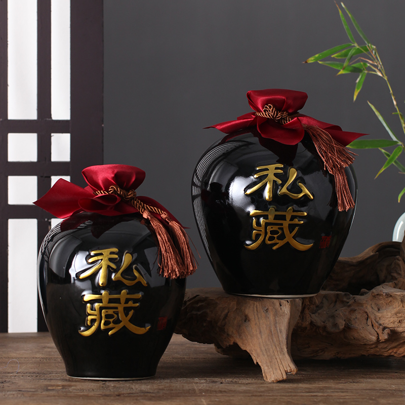 景德镇陶瓷酒坛小酒瓶2/3/5/10斤装家用酒壶密封酒具空瓶复古酒罐在类目 餐饮具, 酒壶/酒杯/酒具, 家用酒壶中 - 来自Buy2taobao.com提供专业的淘宝代购服务
