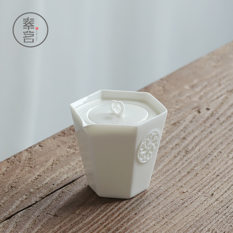 素茗现代简约创意白瓷窗花泡茶壶陶瓷单壶过滤家用功夫小茶壶茶具|ruв категории посуда, чайный сервиз, чайник - от Buy2taobao.com для оказания профессиональной услуги покупки агента Taobao
