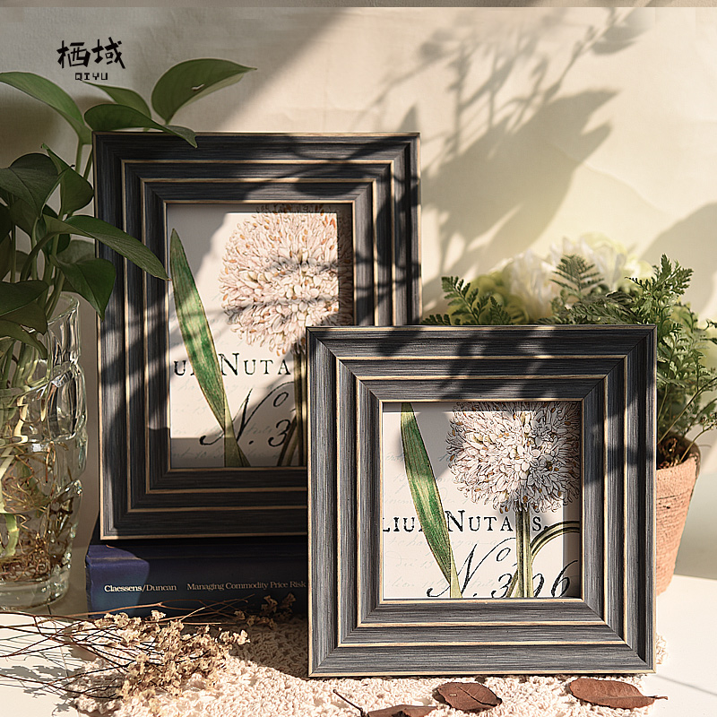 American country 4r5 Square 67 10 Wall hanging combination originality Retro Art Photo frame Swing setsin the Home accessories , Frame/Frames category - from Buy2taobao.com to provide professional Taobao agent buy service