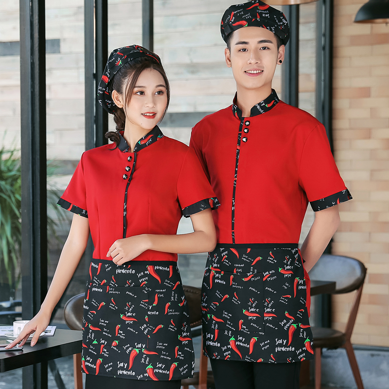 川渝火锅店串串香服务员工作服四川菜特色小吃重庆小面工装短袖|ruв категории Мужская одежда, костюм, оснастки форму - от Buy2taobao.com для оказания профессиональной услуги покупки агента Taobao