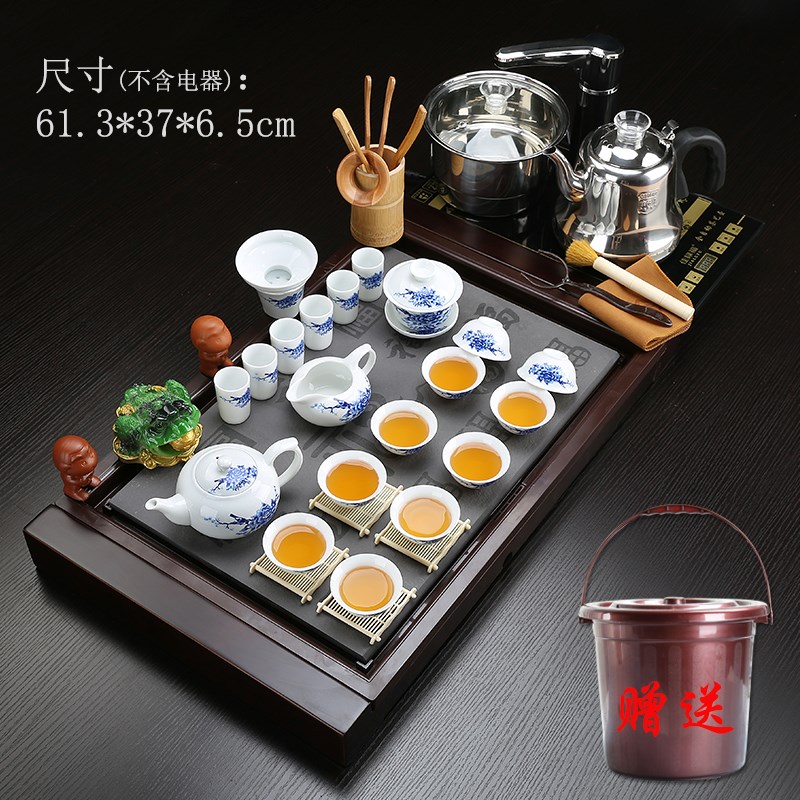 全自动分体式茶具套装家用功夫茶具四合一电磁炉茶台茶道实木茶盘在类目 餐饮具, 茶具, 整套茶具中 - 来自Buy2taobao.com提供专业的淘宝代购服务