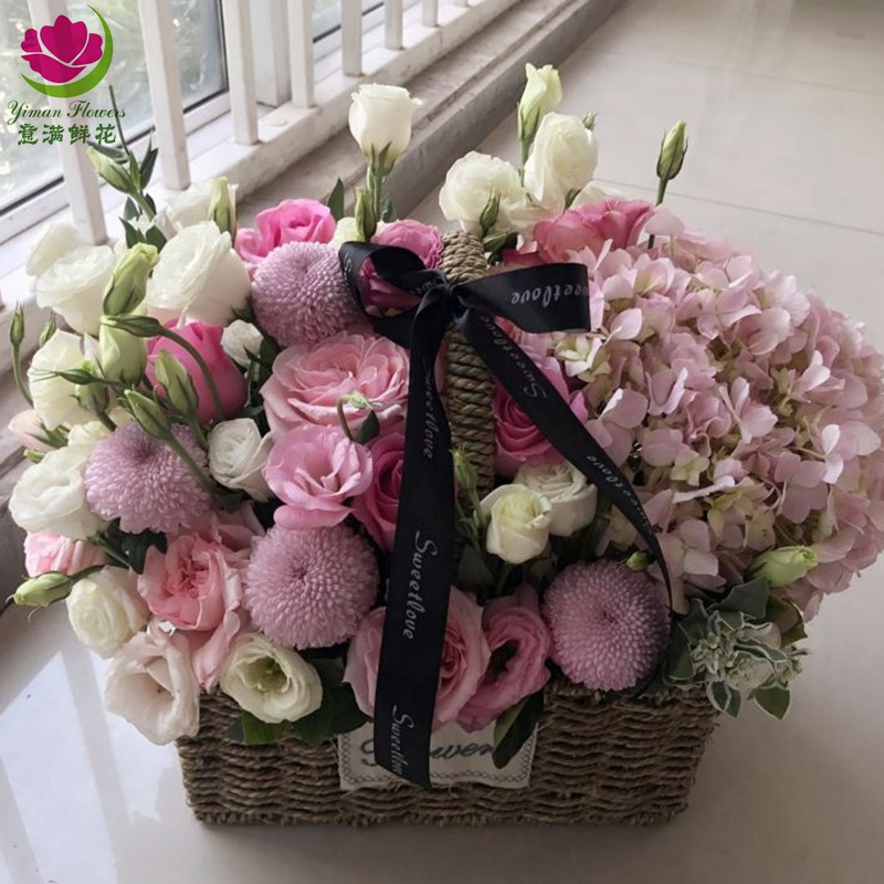 Xi'an Lintong City courier mom Father's Day birthday Housewarming portable Flower basket flower Mix and match The openingin the Flower delivery/Flowers simulation/Plants gardening , Flower delivery(City) category - from Buy2taobao.com to provide professional Taobao agent buy service