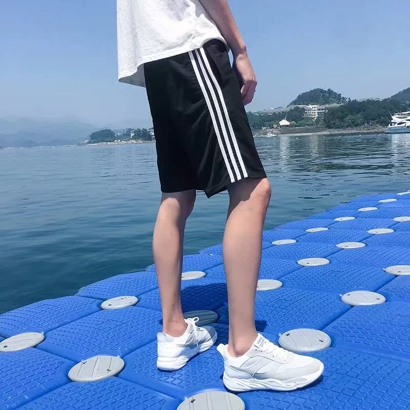 。帅气潮流短裤男韩版2019新款青少年百搭初中学生潮牌五分裤子夏在类目 男装, 休闲裤中 - 来自Buy2taobao.com提供专业的淘宝代购服务