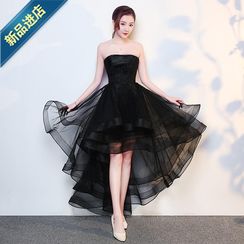 晚礼服梦幻K前短后长短款表演出服公司年会晚会主持人聚会走秀女在类目 女装/女士精品, 婚纱/旗袍/礼服, 礼服/晚装中 - 来自Buy2taobao.com提供专业的淘宝代购服务