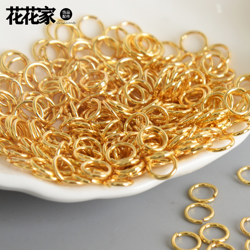 14k包金 纯铜镀金开口圈 手串项链链接圈 DIY手工饰品配件在类目 饰品/流行首饰/时尚饰品新, DIY配件, 其他DIY饰品配件中 - 来自Buy2taobao.com提供专业的淘宝代购服务