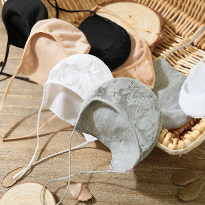 5双装包邮 极超浅口隐形吊带船袜 女士高跟鞋细带半脚掌纯棉袜子