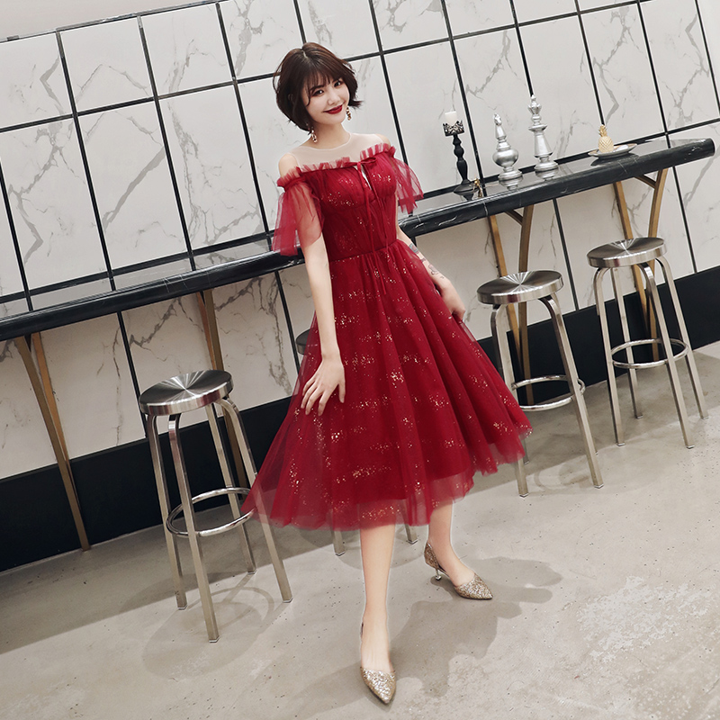 敬酒服新娘2019春款紅色現代中長款平時可穿結婚答謝宴晚禮服裙女在類目 女裝/女士精品, 婚紗/旗袍/禮服, 禮服/晚裝中 - 來自Buy2taobao.com提供專業的淘寶代購服務