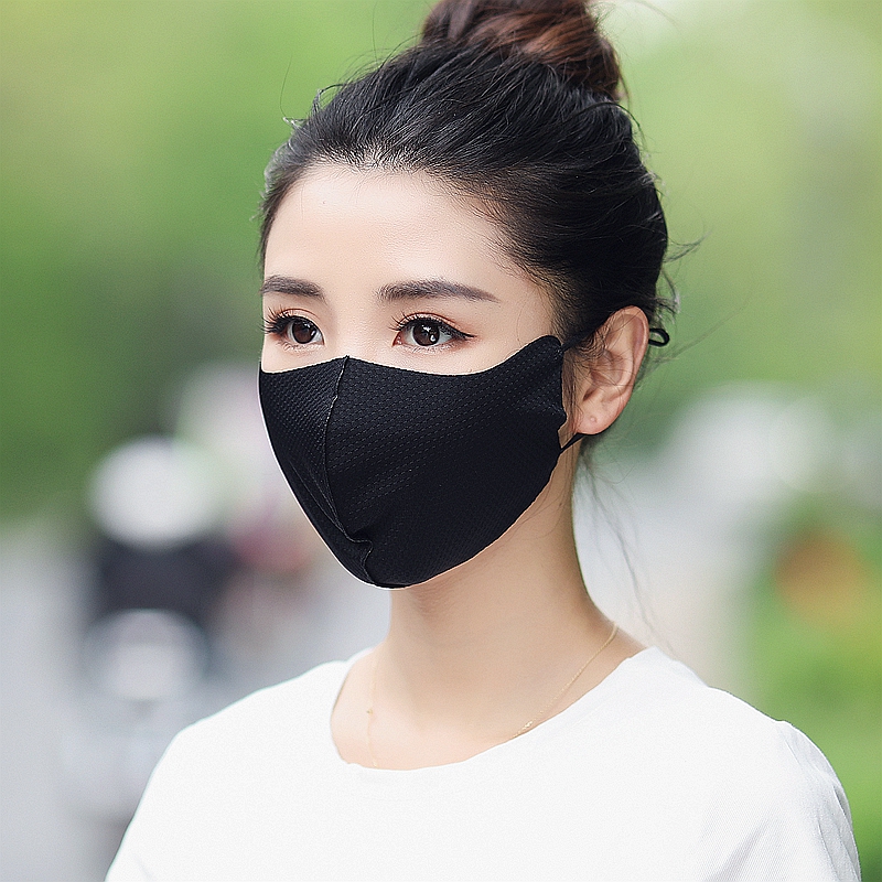时尚透气冰丝口罩夏天防晒防尘薄款防紫外线易呼吸防雾霾可清洗黑在类目 居家日用, 防护用品, 口罩中 - 来自Buy2taobao.com提供专业的淘宝代购服务