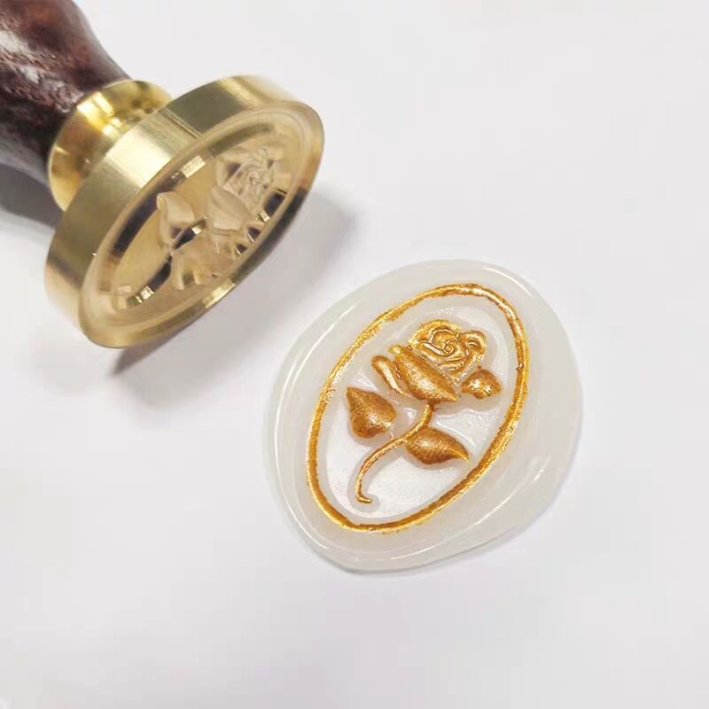 Wax Wax seal Seal Wax Printing envelope gift Dedicated rose Copper head Emboss)in the Electronic Dictionary/Electronic paper book/Stationery , Everyday school supplies , Lovely inkpad category - from Buy2taobao.com to provide professional Taobao agent buy service