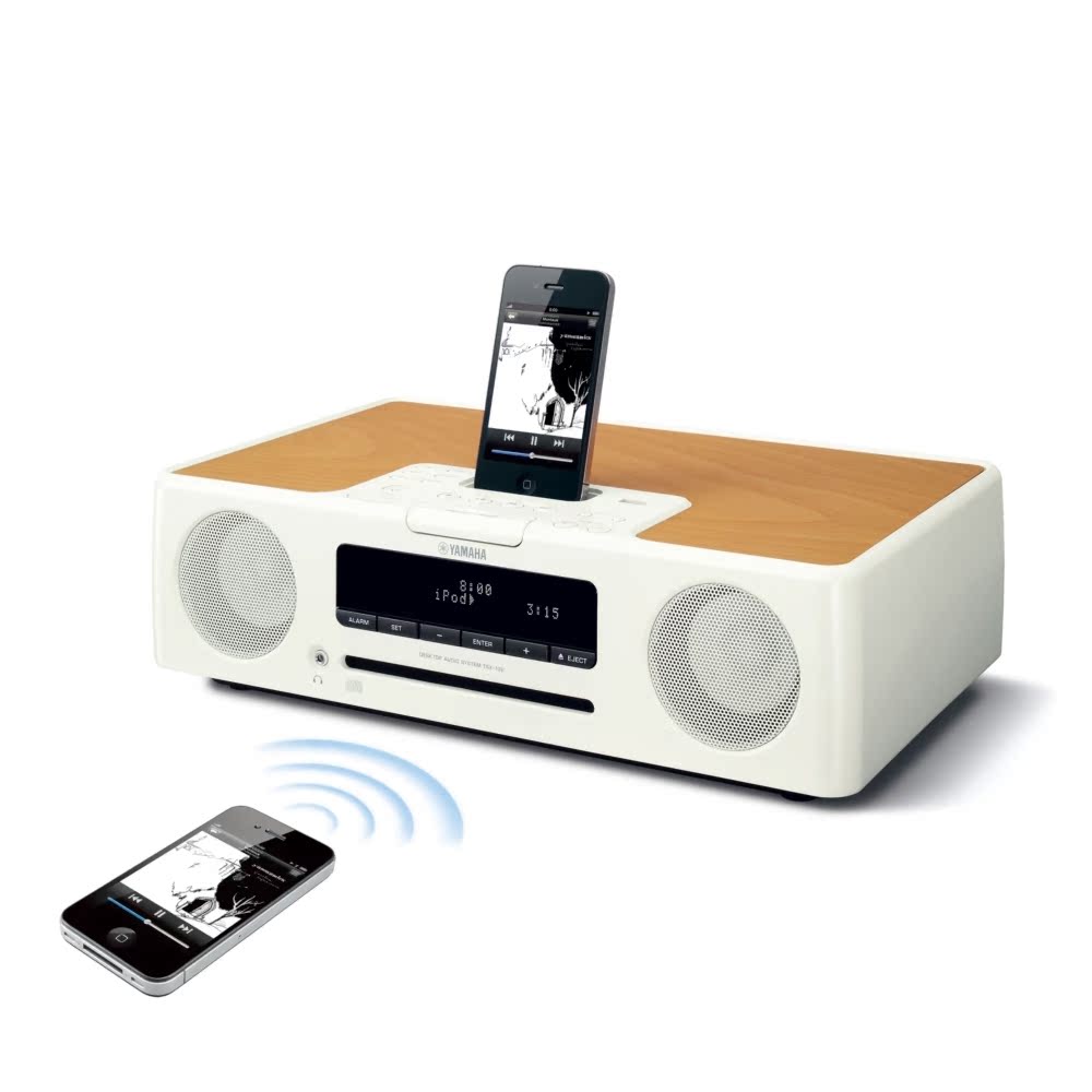 Yamaha Tsx B232 Fm Bluetooth Wireless Stereo Speaker Wooden Yamaha Tsx B232 Fm Bluetooth Wireless Stereo Speaker Wooden Bedside Alarm Clock Cd