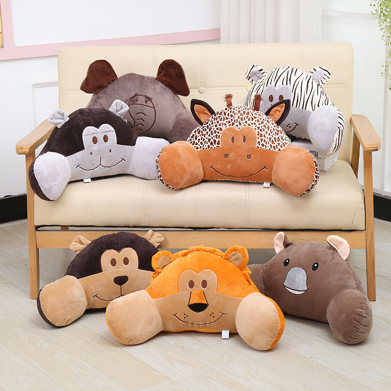 Waist protection Pillow Office Cushion automobile Waist Four seasons Car Cartoon Lumbar pillow Lumbar pad chair Large Backrest padin the Home Fabric , Pillow/Pillow category - from Buy2taobao.com to provide professional Taobao agent buy service