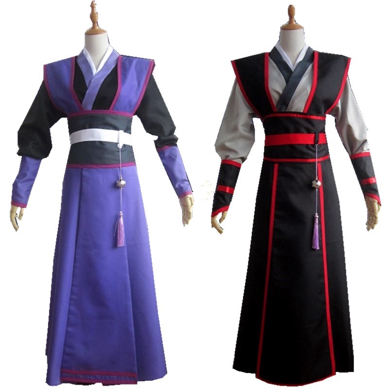 Jiangcheng cos Weiwuxian juvenile Adult Magic ancient costume Antiquity The founder cos Qingxin Small bell Wig shoesin the Play mode/Anime/Periphery/cos/Board games , Cosplay Apparel/Props/Service , Cosplay Men category - from Buy2taobao.com to provide professional Taobao agent buy service
