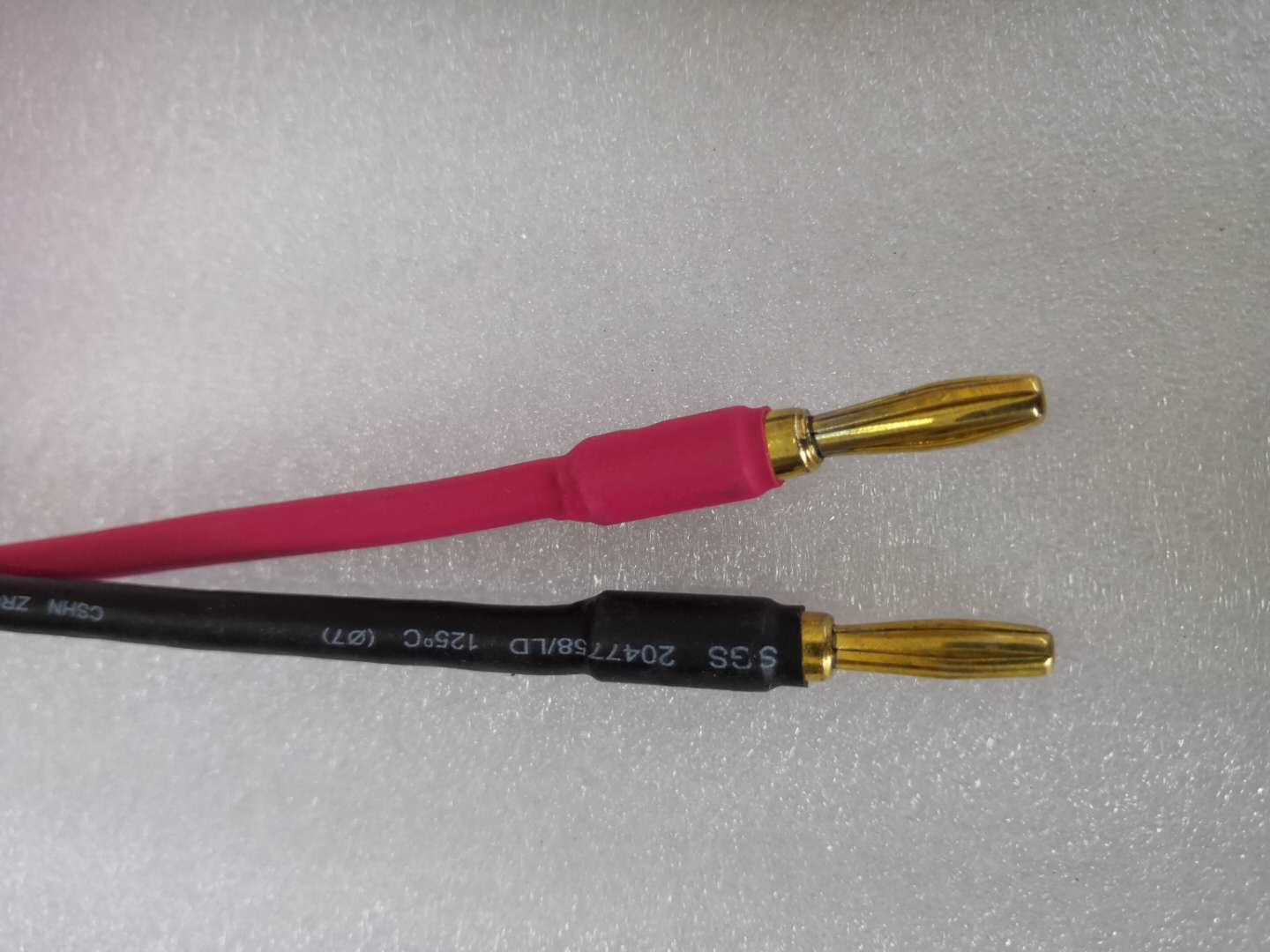transparent Horn wire a pair Good Gold-plated Bananas Plug 2 min the Audio appliances , Video Appliance Parts , Wire category - from Buy2taobao.com to provide professional Taobao agent buy service