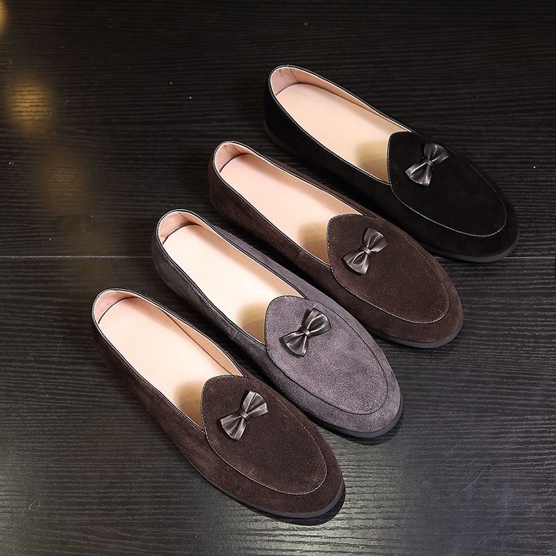 England Gentleman bow Lok Fu shoes A pedal genuine leather summer Versatile Scrub man leather shoesin the Men's Shoes, Low shoes category - from Buy2taobao.com to provide professional Taobao agent buy service