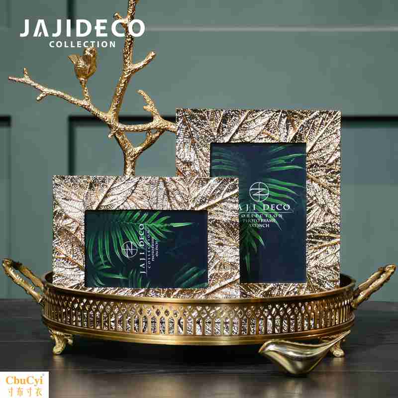 6 inch 7-inch golden Leaf Photo frame originality Artwork European style Photo Frame ornament Decoration Home accessories Swing setsin the Home accessories , Frame/Frames category - from Buy2taobao.com to provide professional Taobao agent buy service