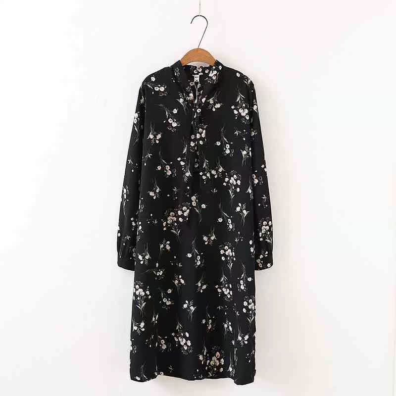 Add fertilizer XL Women's wear 18 new pattern Korean Edition Easy MM Mid length version Floral Chiffon Dress 200 Jinin the Women's clothing/Boutique , Large size women category - from Buy2taobao.com to provide professional Taobao agent buy service