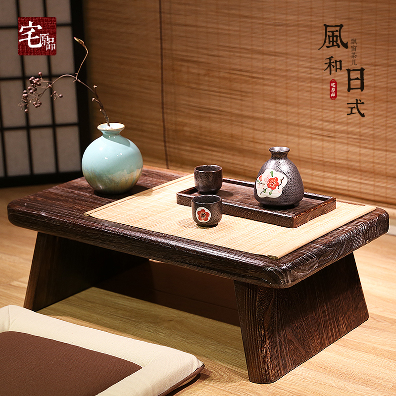 烧桐木实木炕桌榻榻米桌茶桌日式简约飘窗桌子榻榻米矮桌茶台地桌在类目 住宅家具, 几类, 炕几中 - 来自Buy2taobao.com提供专业的淘宝代购服务