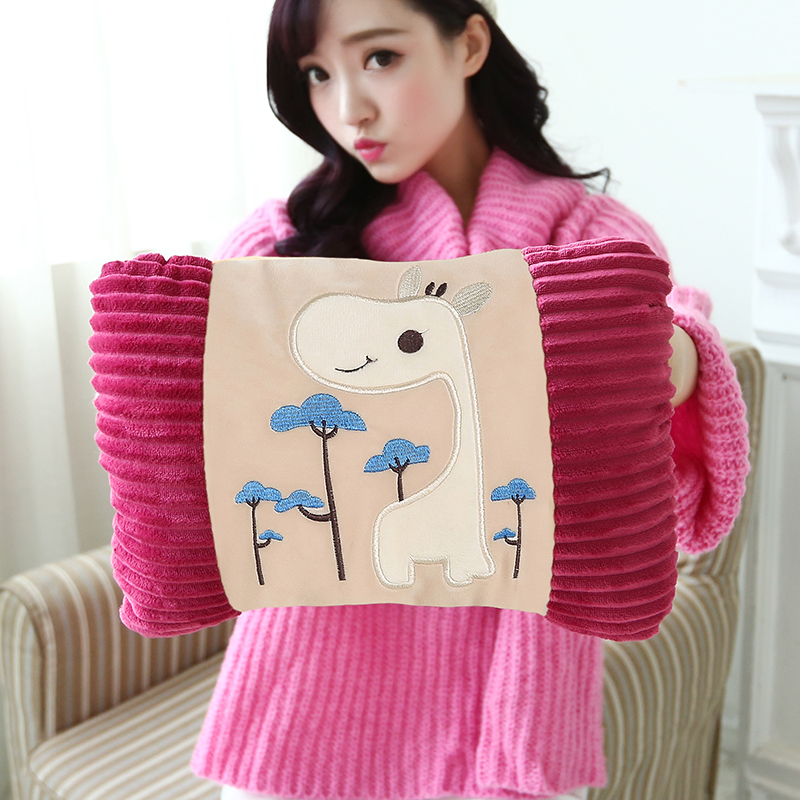 Bejirog Hot water bottle charge explosion-proof Plush Daughter Hand Po Electric heating baby Water Washable Hot water bottlein the Home Daily , Hot water bottle category - from Buy2taobao.com to provide professional Taobao agent buy service
