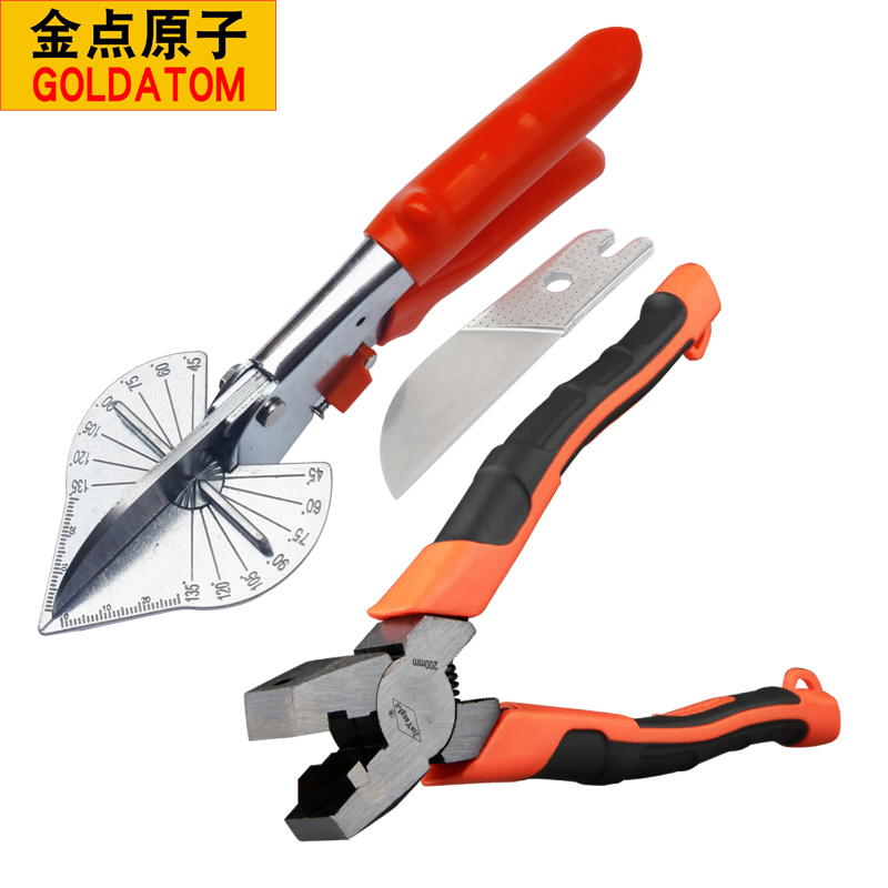 金點原子工具90度包邊條對角折邊鉗木工45PVC鋁合金扣三角折kt雙在類目 五金/工具, 手動工具, 夾持類工具, 羊角起釘鉗中 - 來自Buy2taobao.com提供專業的淘寶代購服務
