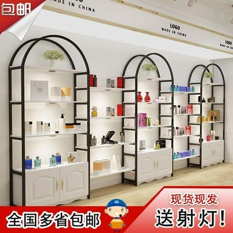 化妆品货架展示架柜陈列柜美容院产品展示柜置物架多功能自由组合|ruв категории коммерческий/офисная мебель, полки/витрина, бутик - витрина/витрина - от Buy2taobao.com для оказания профессиональной услуги покупки агента Taobao