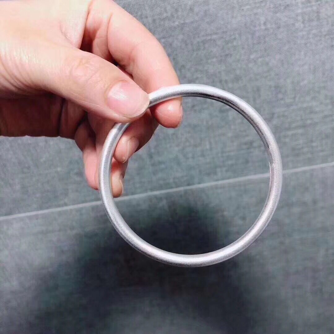 高档闭口手环999纯银古法手工情侣银哑光实心刻字手镯传承定制磨|ruв категории Украшения,ювелирные изделия, браслет - от Buy2taobao.com для оказания профессиональной услуги покупки агента Taobao