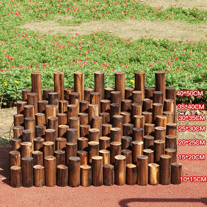 outdoors Carbonized wood Anticorrosive wood fence Stakes Bamboo fence gardening Roundwood enclosure Garden decorate Vegetable garden guardrail balconyin the Flower delivery/Flowers simulation/Plants gardening , Gardening supplies , Large fence/Fences category - from Buy2taobao.com to provide professional Taobao agent buy service