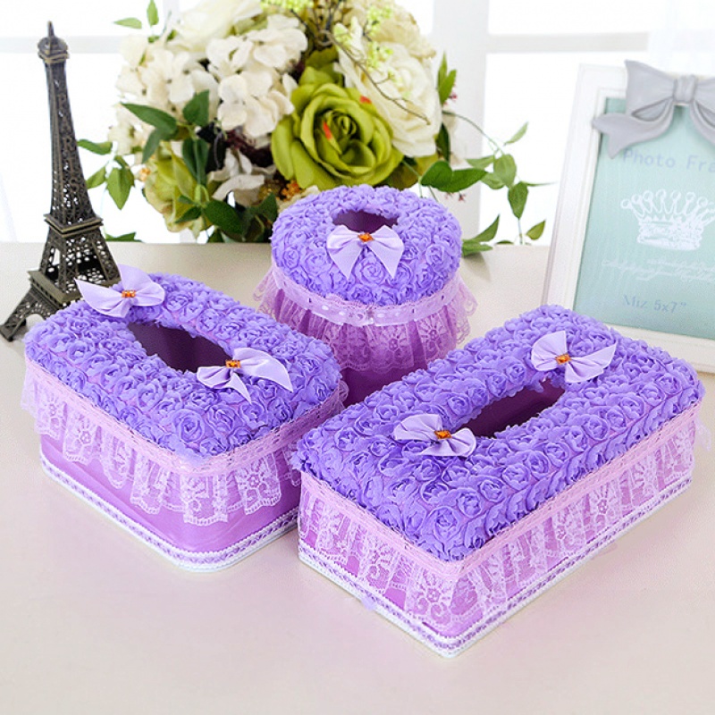 [3 sets Tissue box Lace Fabric art Tissue box household Tissue box roll of paper Napkin sets Manufactor Direct sellingin the Home accessories , Decorative items , Decorative Tissue Box category - from Buy2taobao.com to provide professional Taobao agent buy service