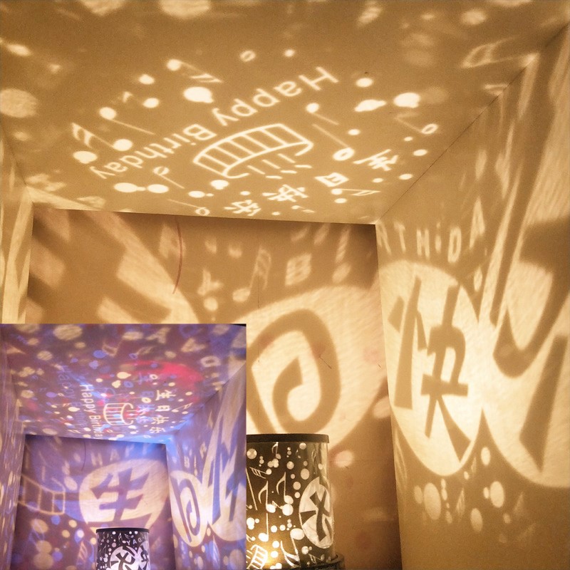 Colorful Happy Birthday Projection lamp romantic Propose Unburden Star Light Super bright starlight Projector birthday giftin the Toy/Childs/Puzzle/Building block/Model , Electronic/Light/Aerated/Tricky Toy , Glow Toys category - from Buy2taobao.com to provide professional Taobao agent buy service