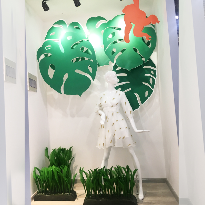夏季美陳綠葉草叢櫥窗裝飾道具場景布置商場DP點吊飾擺件在類目 節慶用品/禮品, 裝扮用品中 - 來自Buy2taobao.com提供專業的淘寶代購服務