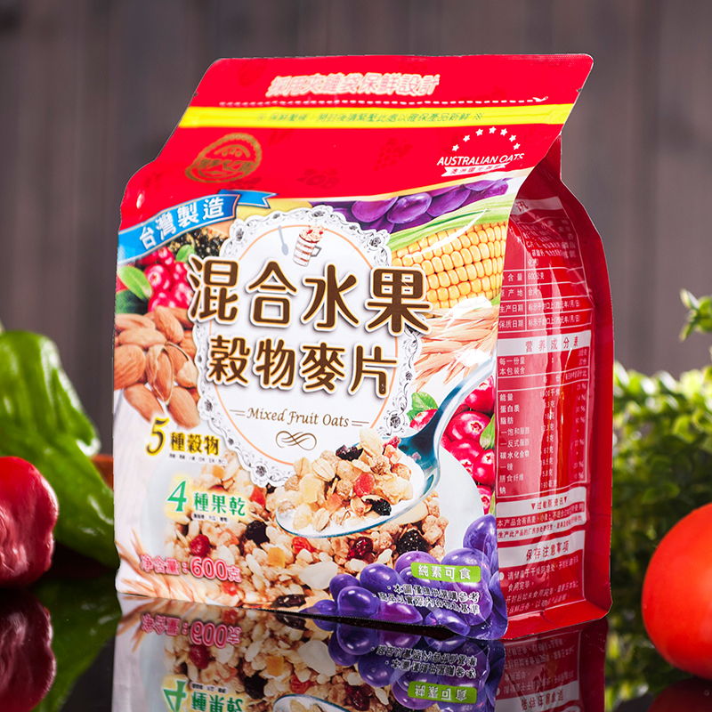 台湾进口悦享心之味混合水果谷物燕麦片600g即食免煮冲泡营养早餐|msdalam kategori kopi/oatmeal/Dibancuh ke dalam teh, Lotus root kanji/oatmeal/minuman Chong, Dibancuh ke dalam teh, bijirin - dari Buy2taobao.com untuk memberikan perkhidmatan ejen Taobao profesional membeli