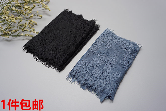1件包郵柔軟睫毛花邊衣服裙子用蕾絲面料服裝輔料DIY手工縫紉材料在類目 居家布藝, 縫紉DIY材料、工具及成品, 縫紉DIY配件/輔料/配飾, 花邊中 - 來自Buy2taobao.com提供專業的淘寶代購服務