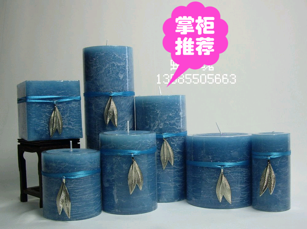 宜家家居装饰 软装香薰蜡烛天蓝色黄色工艺软装 绿色浅灰巧克力|ruв категории Домашний быт, свеча/подсвечник, ароматические свечи - от Buy2taobao.com для оказания профессиональной услуги покупки агента Taobao