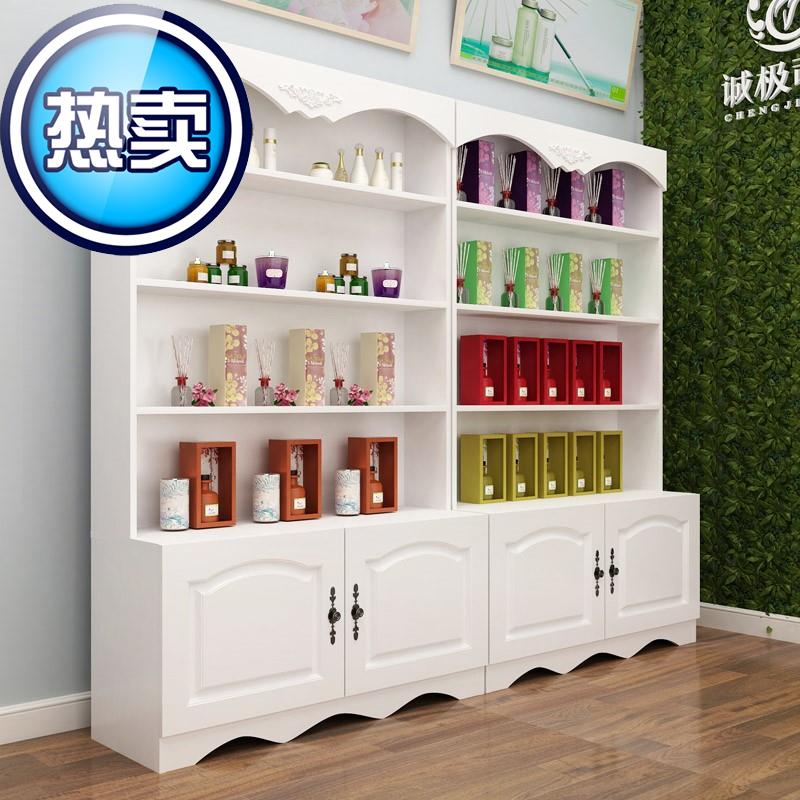 化妆品展示柜产品陈列柜子货柜美容院简约现代自由组合货架展示架在类目 商业/办公家具, 货架/展柜, 精品展柜/陈列柜中 - 来自Buy2taobao.com提供专业的淘宝代购服务