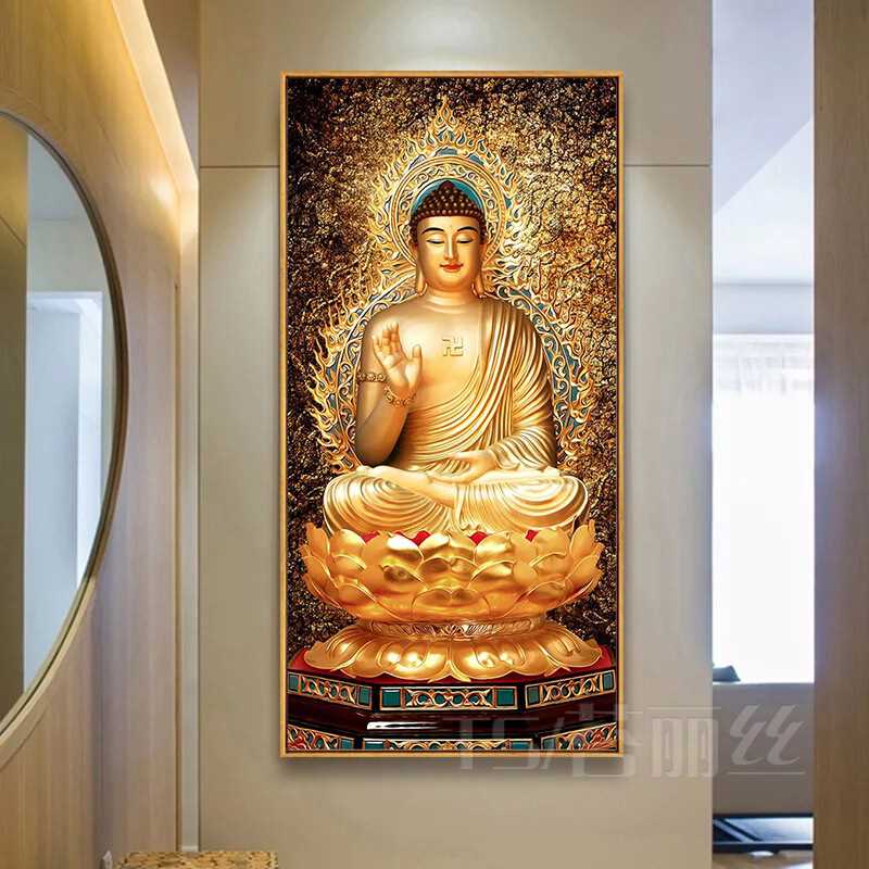 【优选】南阿弥陀佛钻石画佛系如来佛祖点钻十字绣玄关竖版钻石绣在类目 居家布艺, 十字绣及工具配件, 十字绣套件中 - 来自Buy2taobao.com提供专业的淘宝代购服务