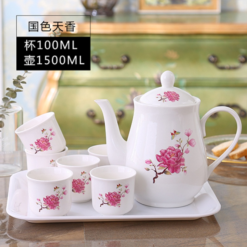 骨瓷茶具套装陶瓷凉水冷水杯子茶壶茶杯套耐热家用水具套装结婚在类目 包装, 防锈包装, 气相防锈包装中 - 来自Buy2taobao.com提供专业的淘宝代购服务