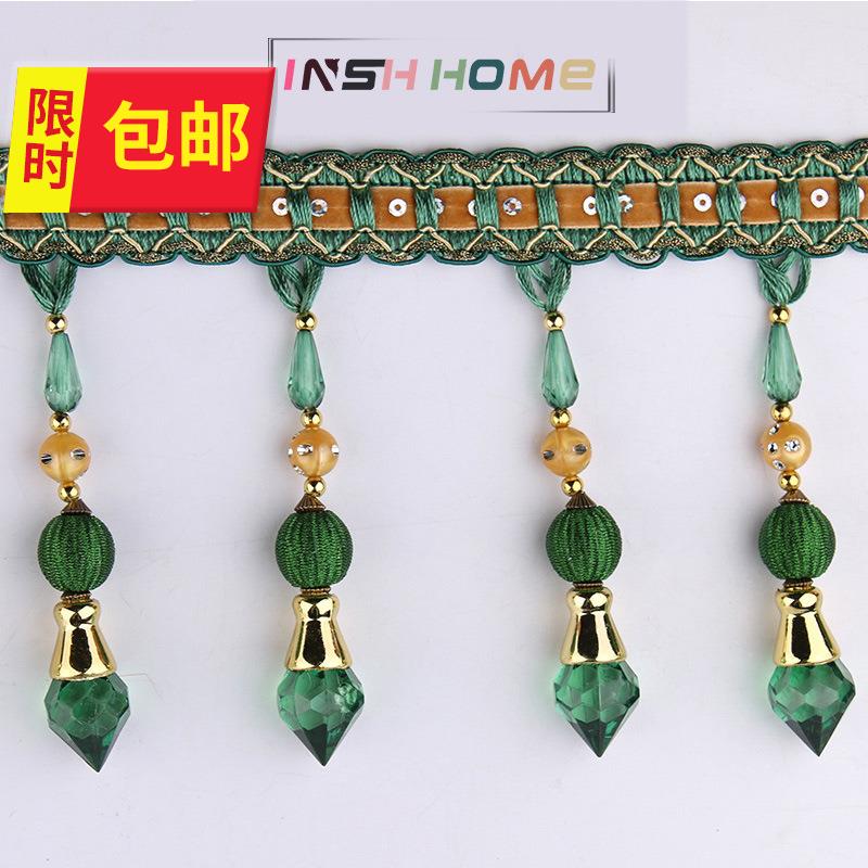 Keqiao curtain parts European style curtain Acrylic bead lace home decoration clothing accessories partsin the Home Fabric , Sew DIY Material,Tools and finished products , Sew DIY Fitting/Accessories/Accessories , Lace category - from Buy2taobao.com to provide professional Taobao agent buy service