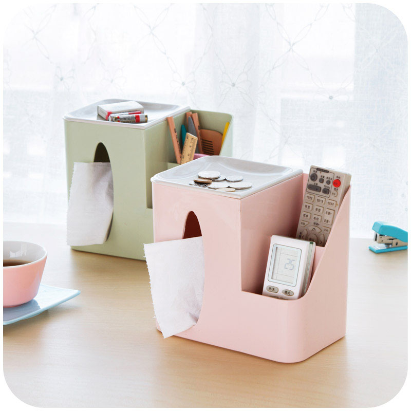 multi-function desktop Tissue box originality Remote Control Holder European style household Living room coffee table Tissue boxin the Home accessories , Decorative items , Decorative Tissue Box category - from Buy2taobao.com to provide professional Taobao agent buy service