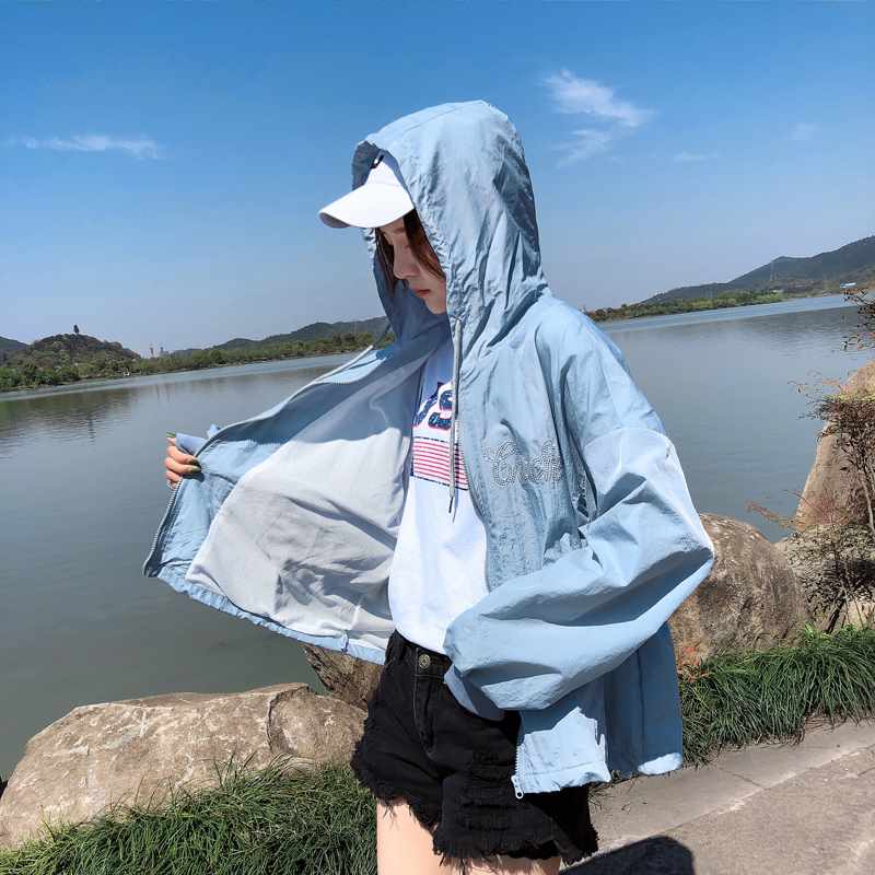 防紫外线2019年春夏季新款韩版户外防晒衫透气薄外套套装外套女潮在类目 女装/女士精品, 套装/学生校服/工作制服, 其它套装中 - 来自Buy2taobao.com提供专业的淘宝代购服务
