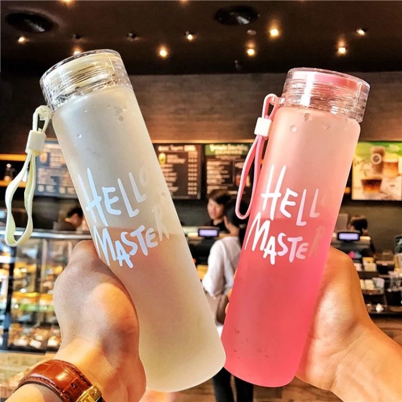 Gradient color Water cup student Korean Edition glass glass capacity Portable Readily Cup teacup ins lovelyin the Diapers/Care/Feeding/Push lathe , Cups/Tableware/Grind/Attachment , Cups  category - from Buy2taobao.com to provide professional Taobao agent buy service