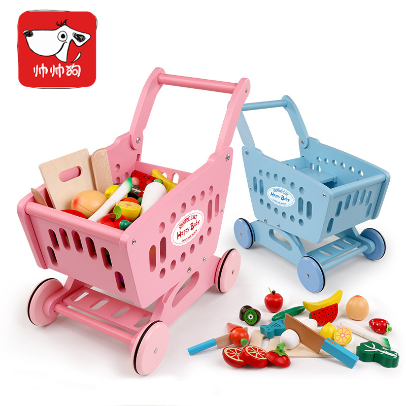 simulation children supermarket baby Shopping Cart Hand Toys girl Play house Fruits and vegetables Be absolutely sure to suitin the Toy/Childs/Puzzle/Building block/Model , Simulation/Play house toys , Simulation of fruits and vegetables/Food category - from Buy2taobao.com to provide professional Taobao agent buy service