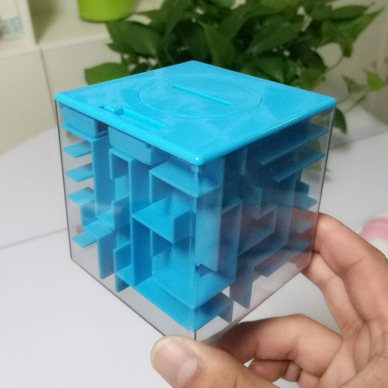创意3d立体迷宫存钱罐大号儿童走珠玩具小学生益智魔方储蓄罐在类目 玩具/童车/益智/积木/模型, 解锁/迷宫/魔方/智力玩具, 迷宫类中 - 来自Buy2taobao.com提供专业的淘宝代购服务