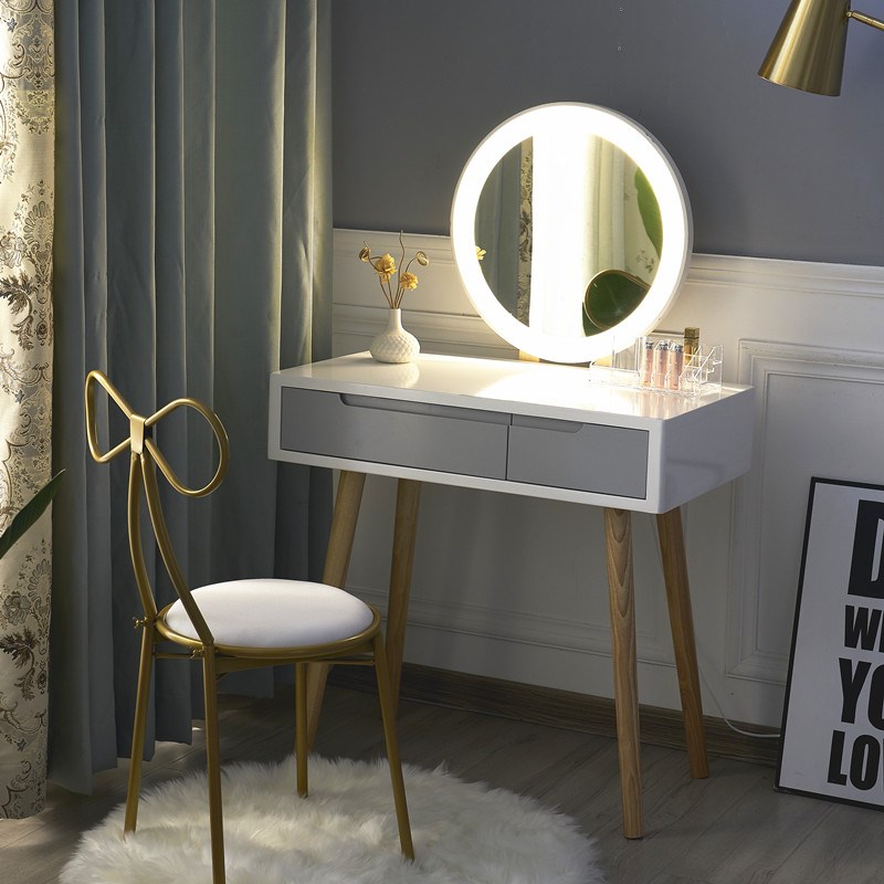 Northern Europe dresser bedroom modern Simplicity Dressers ins Dressing table girl dresser LIGHTin the Residential furniture , Tables , Dressing/Desk category - from Buy2taobao.com to provide professional Taobao agent buy service