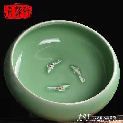 盂水洗特陶瓷茶鱼邮大号具茶件水道配六君子洗青瓷笔价包夫茶洗功|msdalam kategori pinggan mangkuk, set teh, Majlis teh/dengan sifar - dari Buy2taobao.com untuk memberikan perkhidmatan ejen Taobao profesional membeli