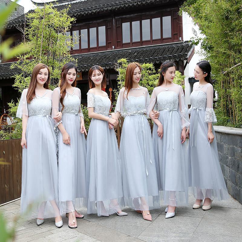 聚會新娘加肥短款姐妹個性高跟鞋蓬蓬裙伴娘禮服女2019新款 韓版在類目 女裝/女士精品, 婚紗/旗袍/禮服, 禮服/晚裝中 - 來自Buy2taobao.com提供專業的淘寶代購服務