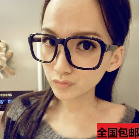 2018韩版 非主流复古豹纹装饰眼睛眼镜框架大小脸男女款潮无镜。|ruв категории ZIPPO/швейцарский армейский нож/очки, очки - от Buy2taobao.com для оказания профессиональной услуги покупки агента Taobao