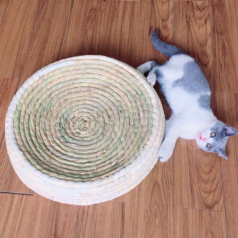 睡觉抓挠磨爪可爱草垫子时尚草编猫窝猫碗爪子宠物用品休息小猫|ruв категории животное/Животное питание и принадлежностей, кошка/собака игрушка, Кошка ловит плита - от Buy2taobao.com для оказания профессиональной услуги покупки агента Taobao