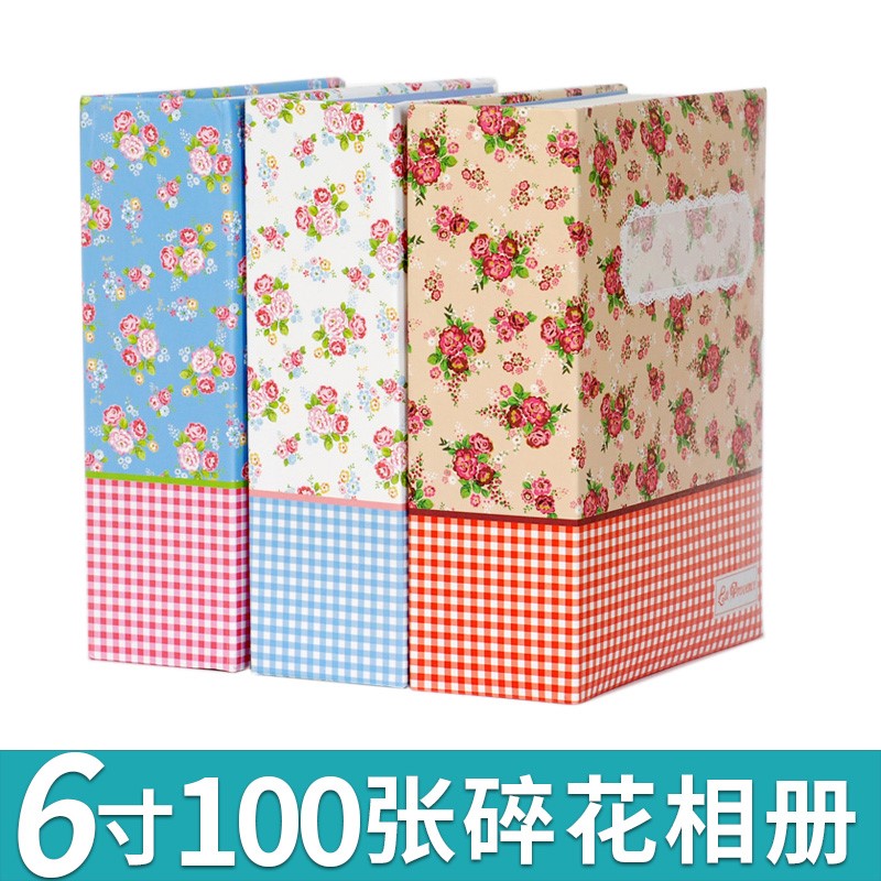 6寸 100张影集 竖放插页式相薄 清新田园小碎花玫瑰花|msdalam kategori adat peribadi/Design Services/DIY, setiap hari/adat hiasan, Galeri/buku foto/anaglyph - dari Buy2taobao.com untuk memberikan perkhidmatan ejen Taobao profesional membeli
