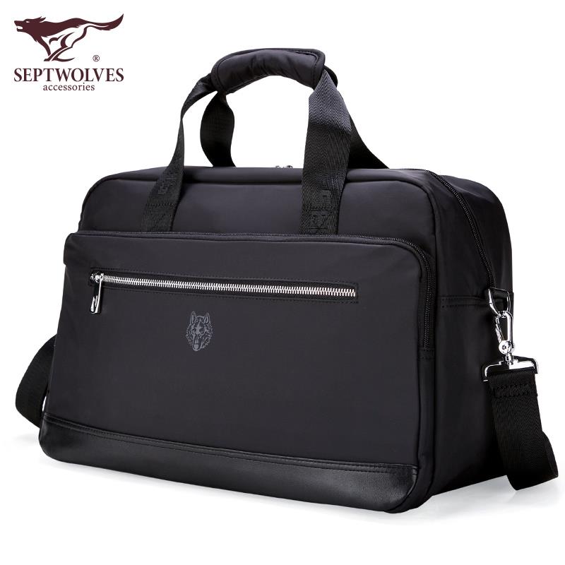 Septwolves Travelling bag oxford portable Luggage bag Short A business travel Travel? business affairs Men's bag light High-capacityin the Leather/Lady bags/Men's bag, Bag category - from Buy2taobao.com to provide professional Taobao agent buy service